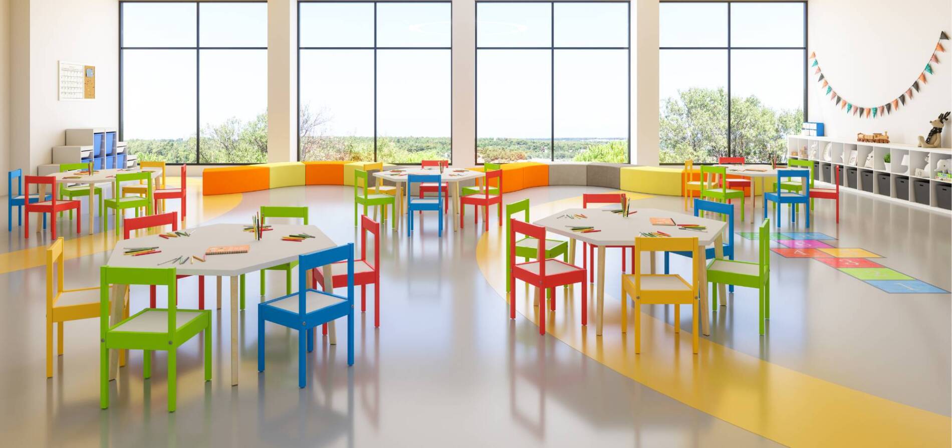 Learning Center Flooring