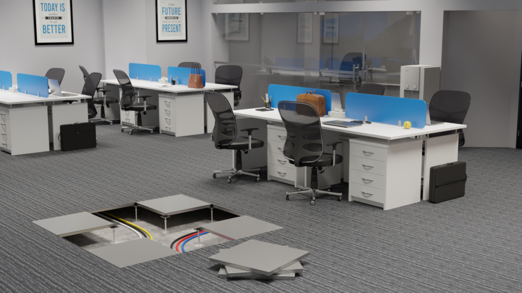 The Benefits of Low Profile Access Floors for Modern Offices