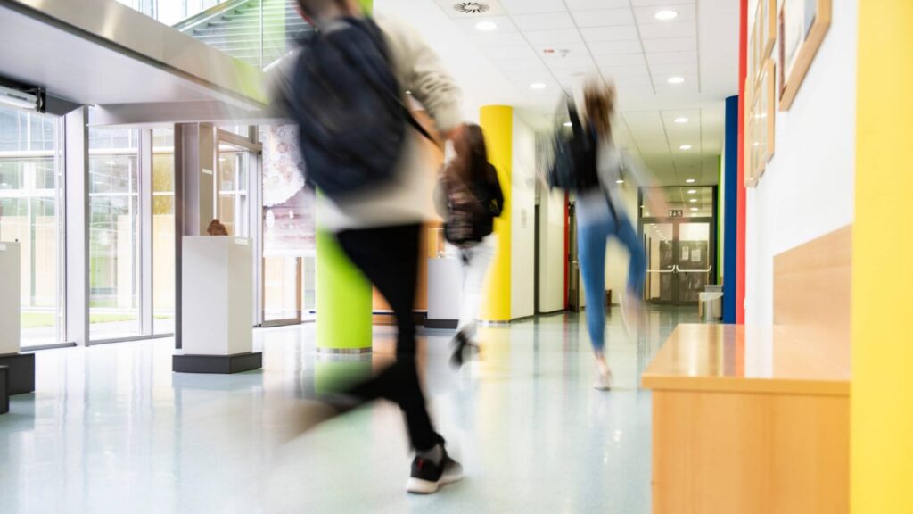 School Hallway Maintenance