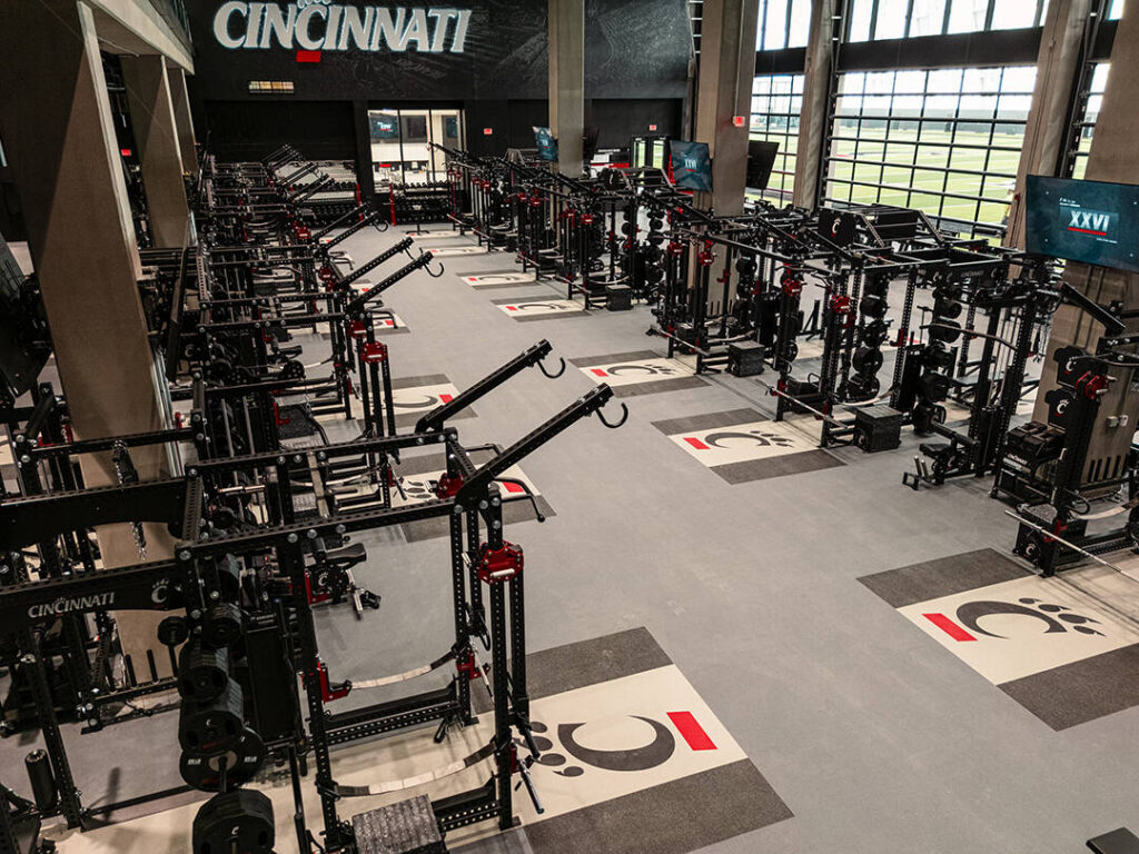 University of Cincinnati Weight Room